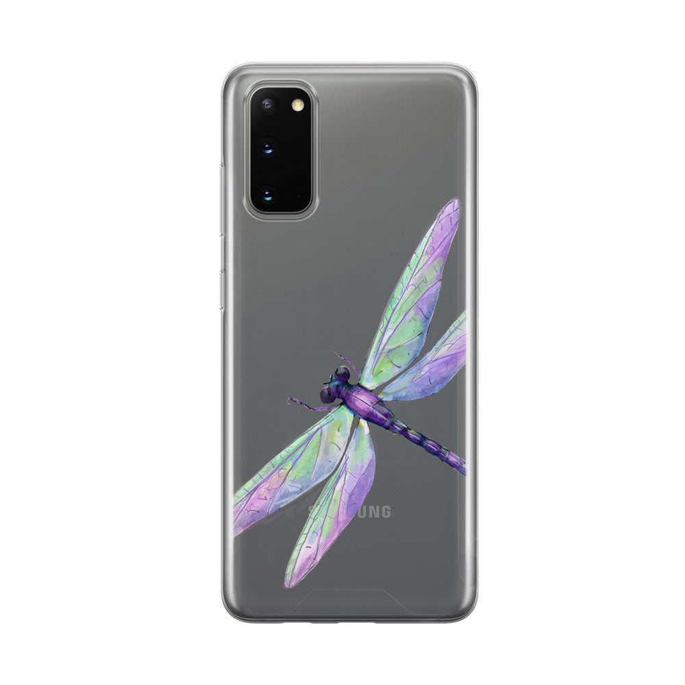 Beautiful Dragonfly Samsung Galaxy Phone Case from Tiny Quail
