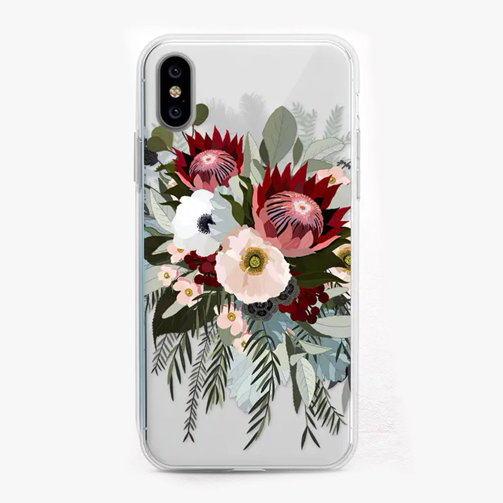 Protea Bouquet Designer iPhone Case by Onesweetorange