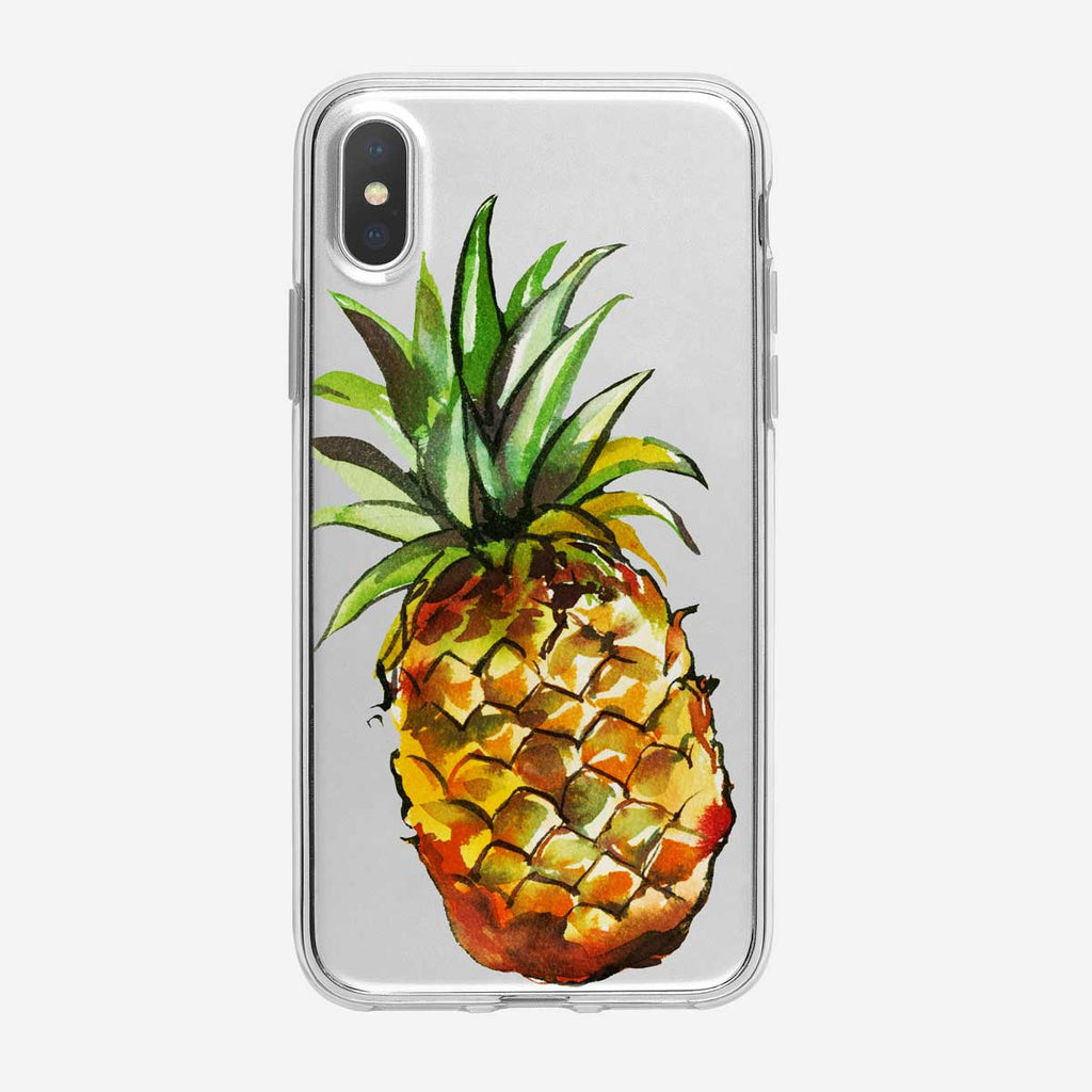 Graphic Pineapple iPhone Case from Tiny Quail