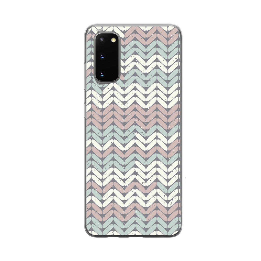 Sweater Weather Pattern Samsung Galaxy Phone Case From Tiny Quail