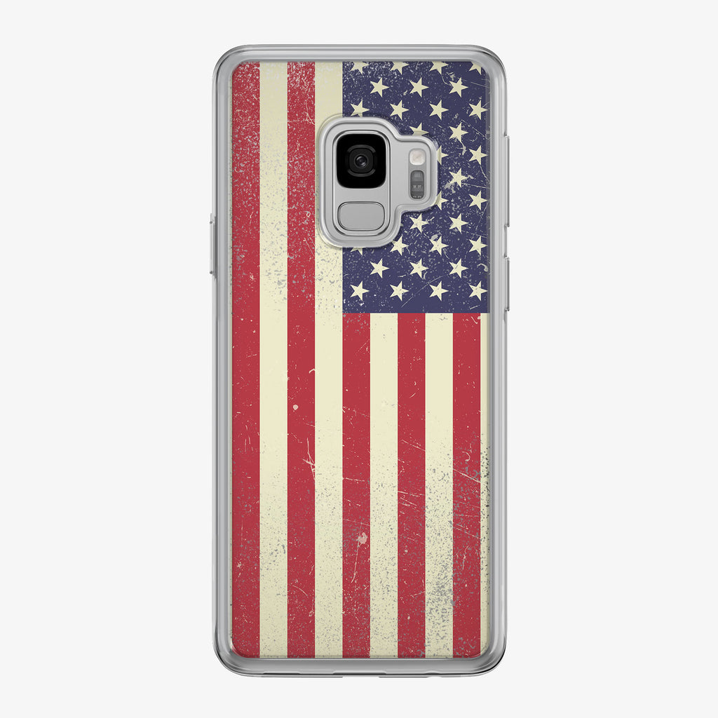 American Flag Samsung Galaxy Phone Case by Tiny Quail