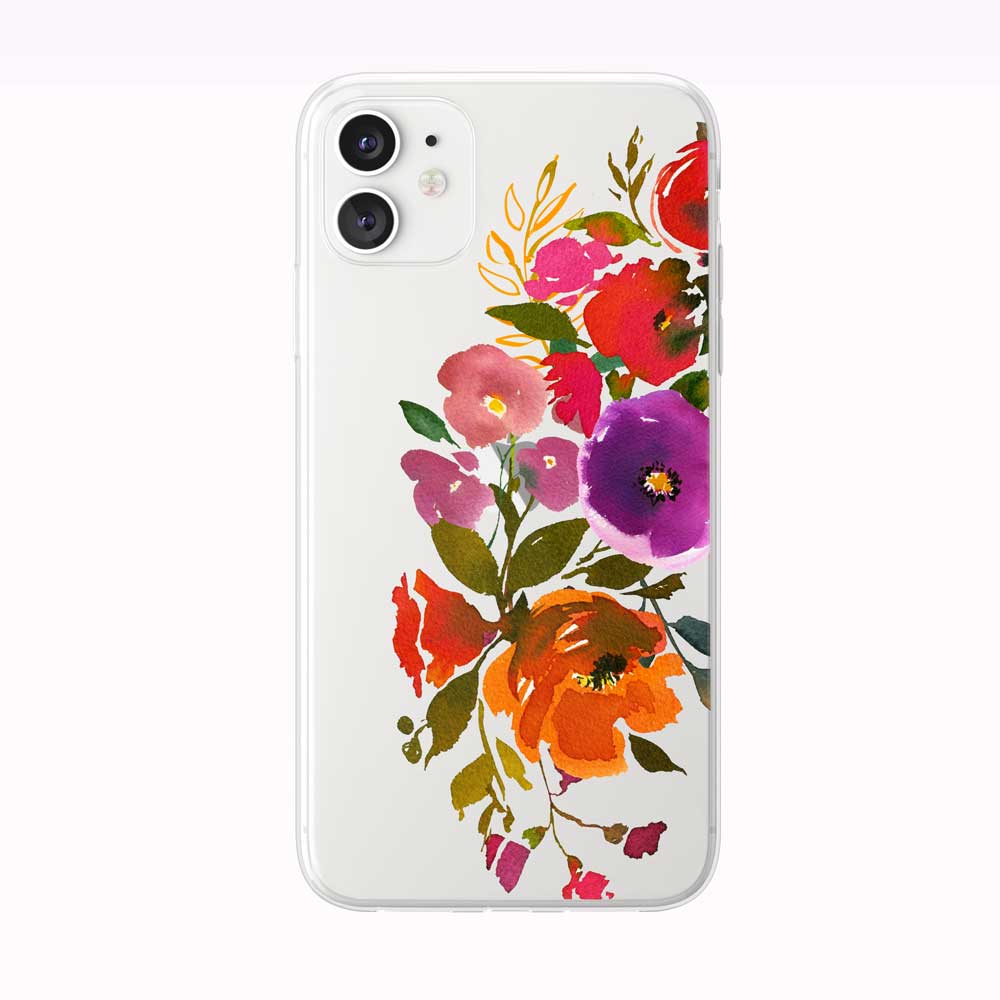 Bold and Beautiful Bouquet iPhone Case from Tiny Quail