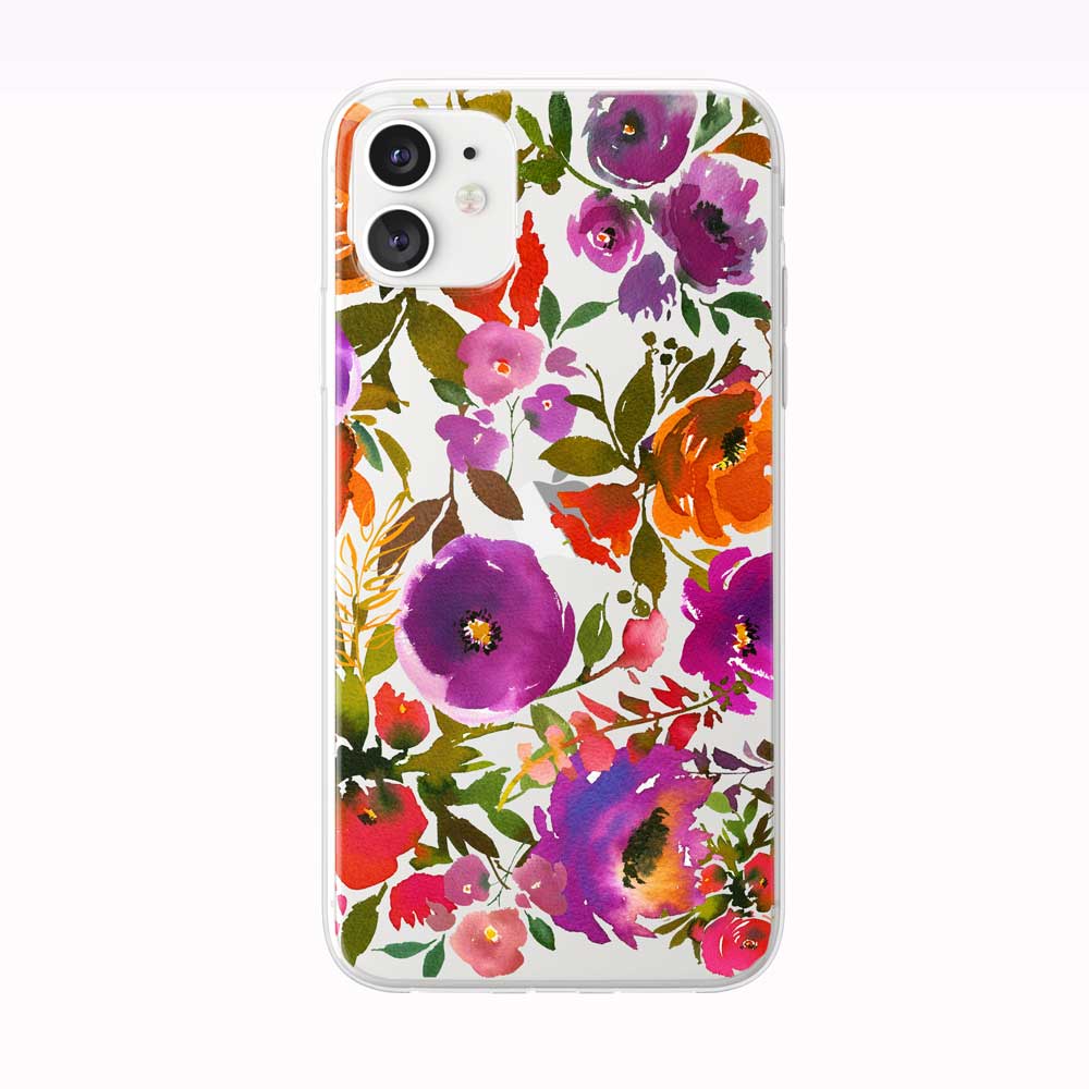 Bold Beautiful Bouquet Pattern iPhone Case from Tiny Quail