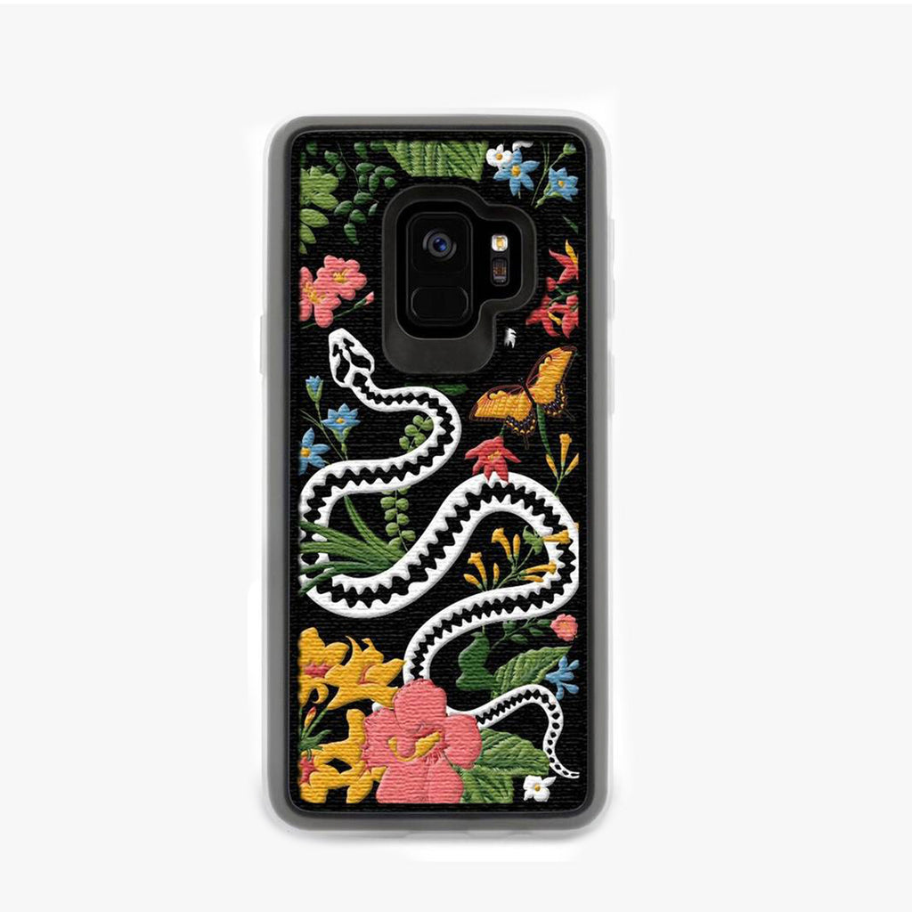 Snake in Flowers Envoke Designer Galaxy S9 Case From Zero Gravity
