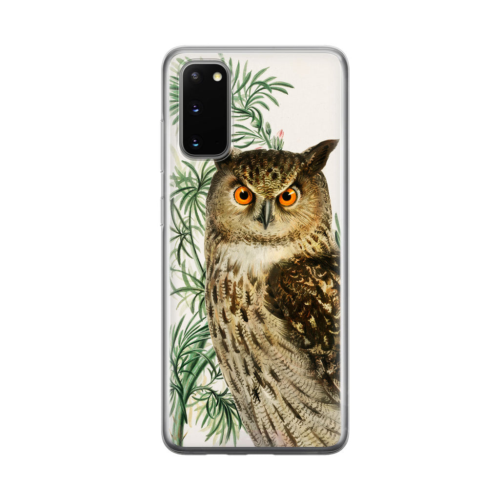 Wise Owl Samsung Galaxy Phone Case from Tiny Quail