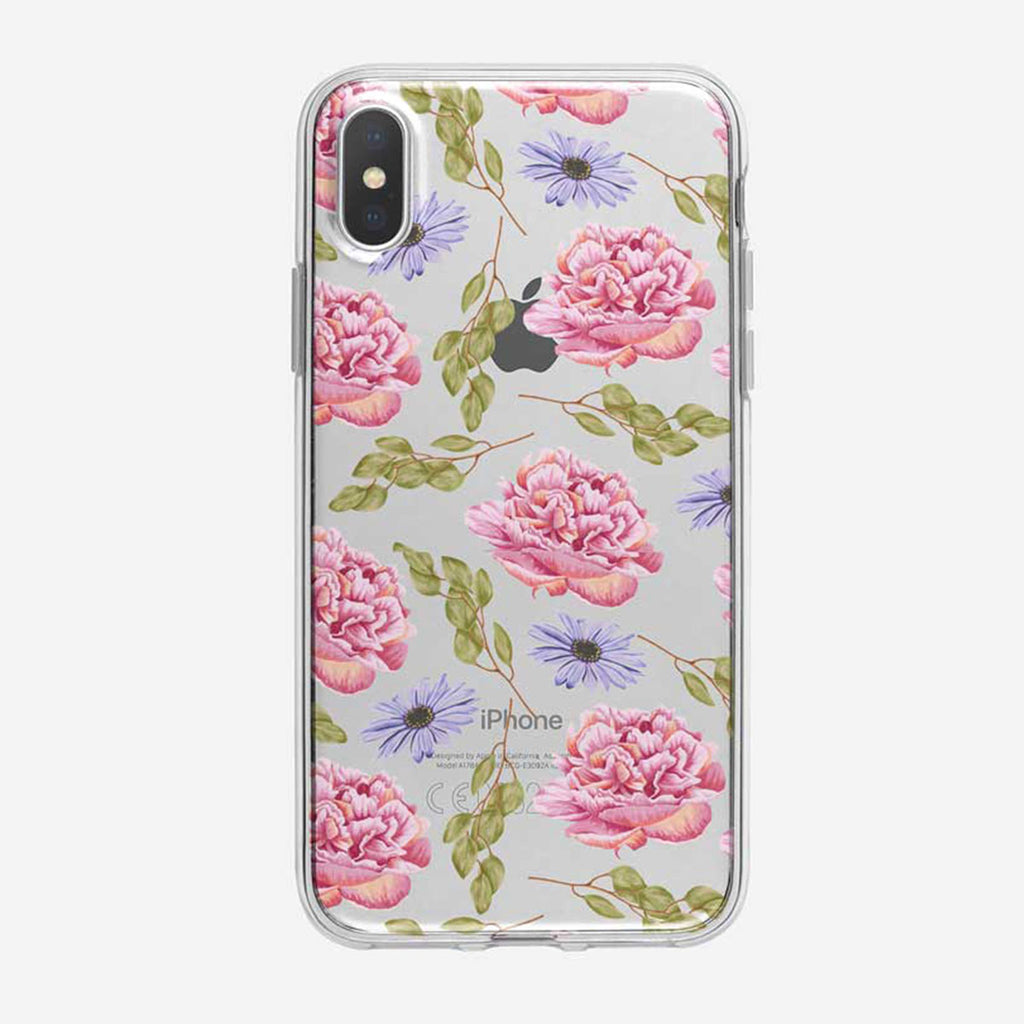 Beautiful Rose Daisy iPhone Case from Tiny Quail