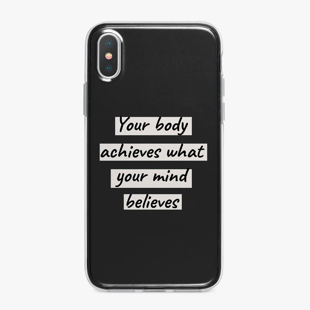 Your Body Achieves Fitness Designer iPhone Case From Tiny Quail