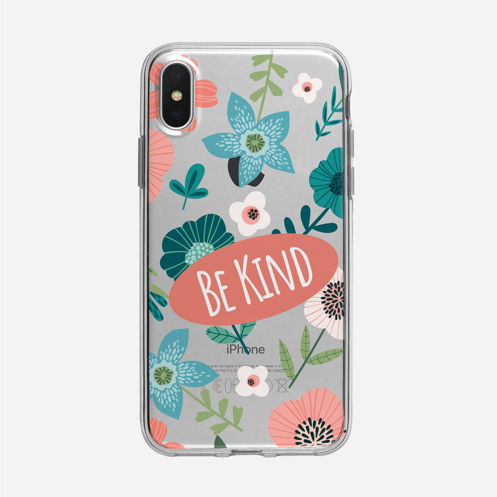 Be Kind Floral iPhone Case From Tiny Quail