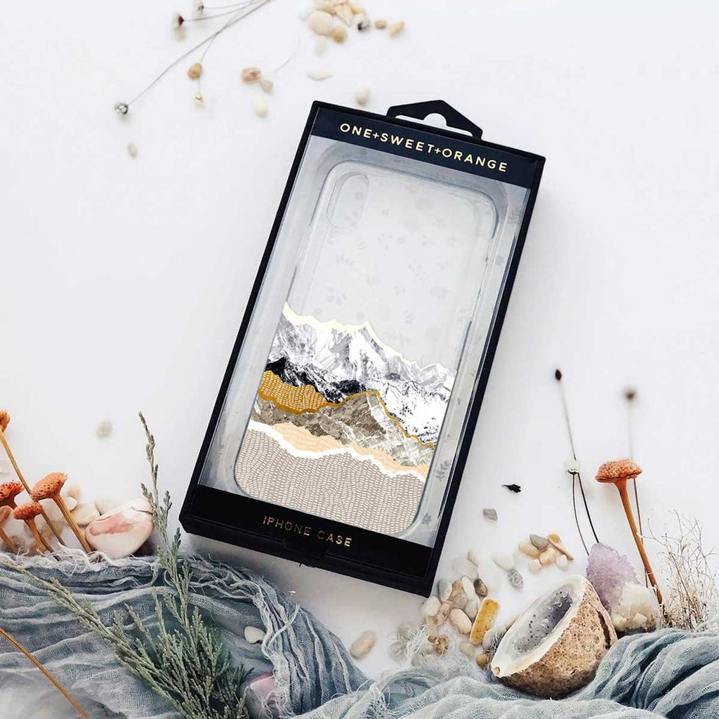 Mountains iPhone Case in box by Onesweetorange