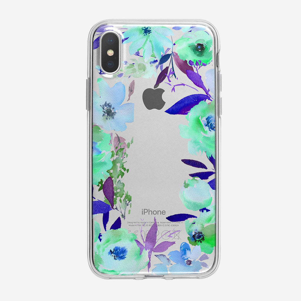 Lavish Spring Bouquet Clear iPhone Case From Tiny Quail
