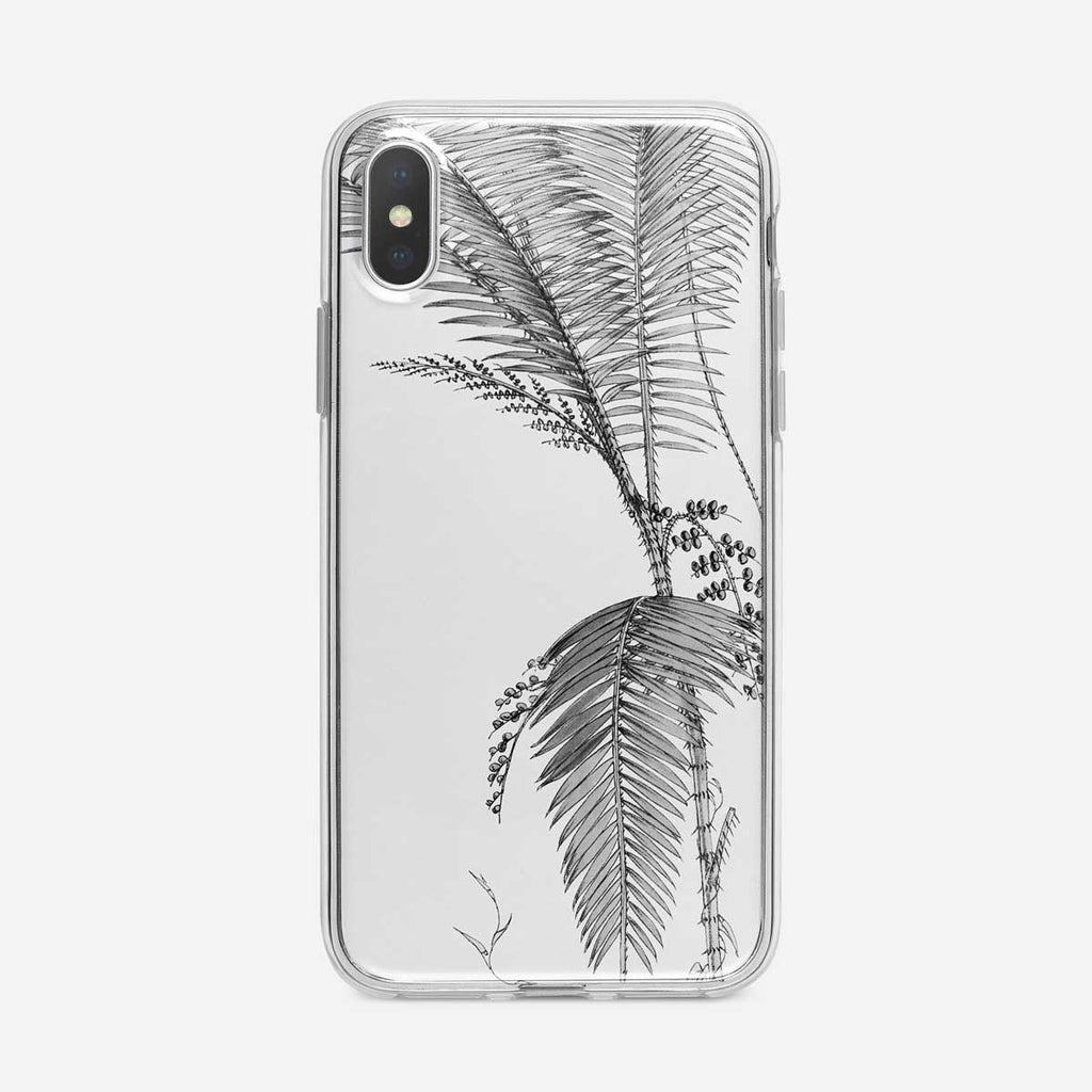 Botanical Tropical Fern iPhone Case by Tiny Quail