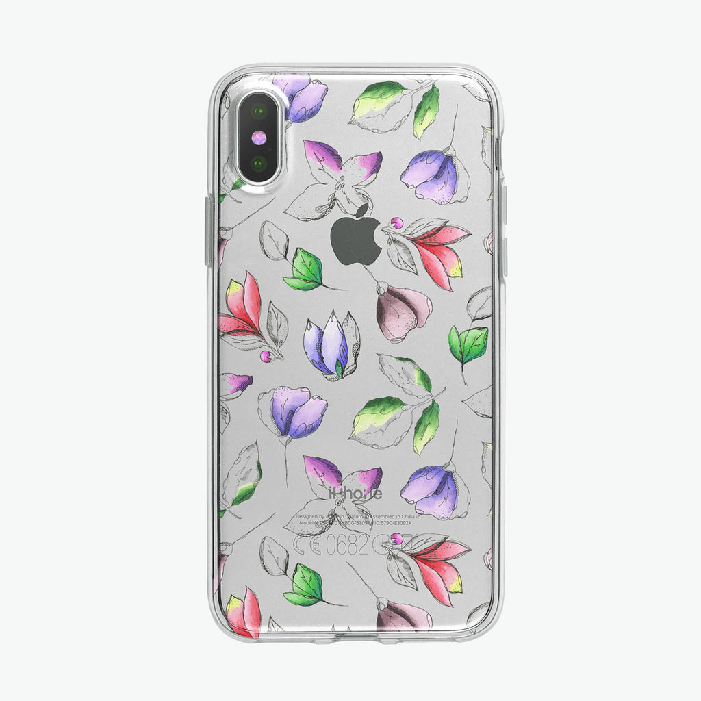 Floral Buds Pen Botanical iPhone Case from Tiny Quail