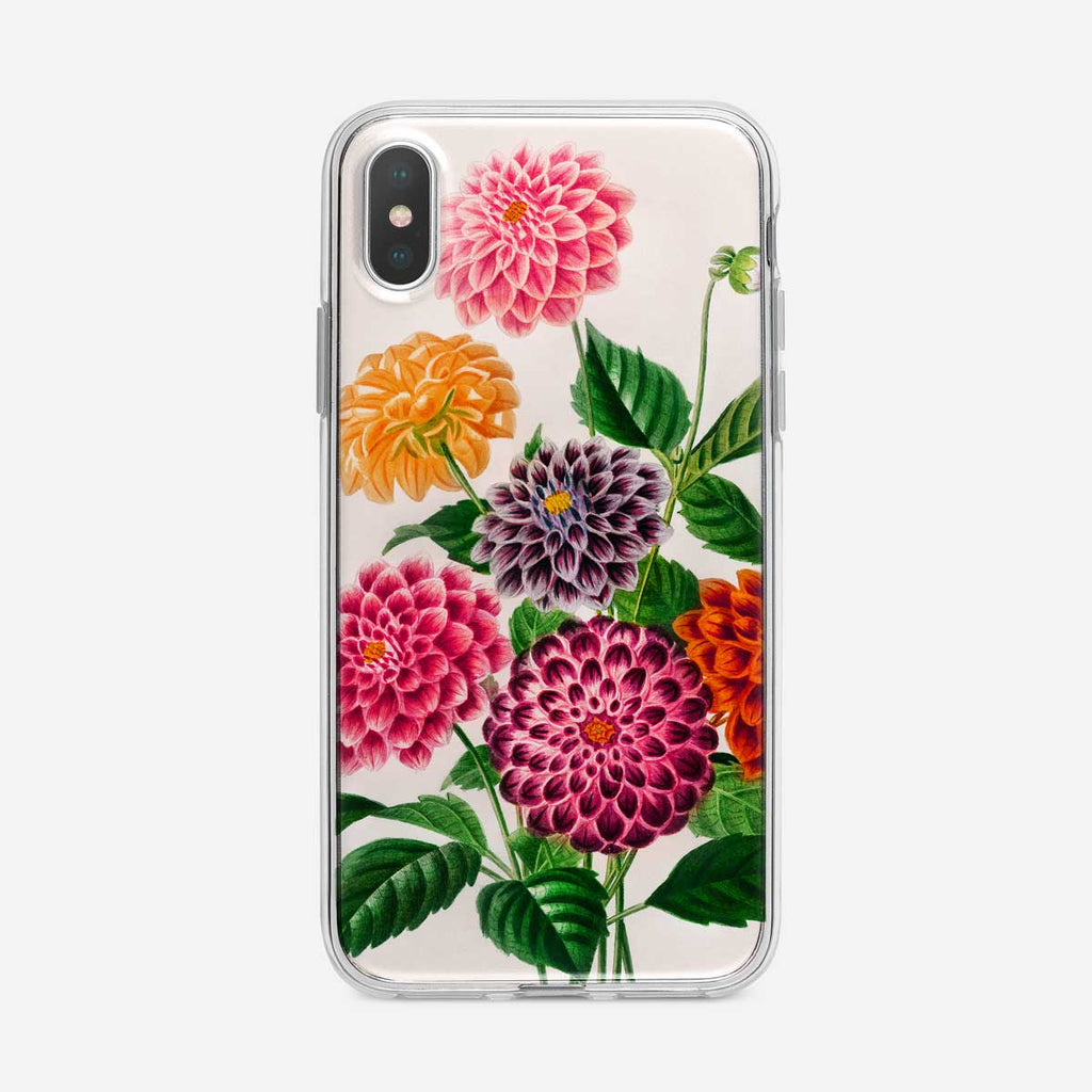 Botanical Painted Mums iPhone Case from Tiny Quail