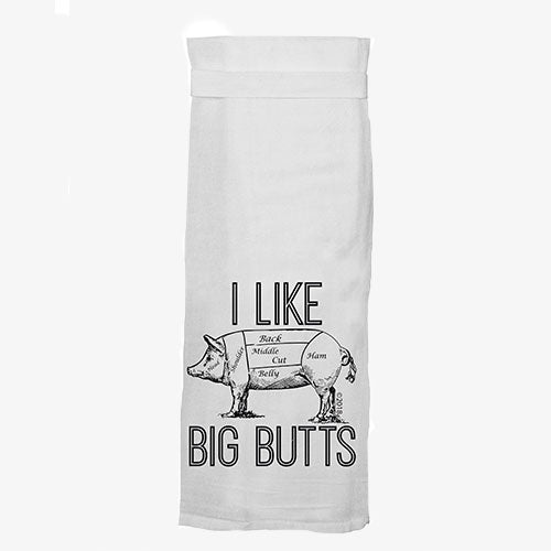 I Like Big Butts Funny Kitchen Towel From Twisted Wares