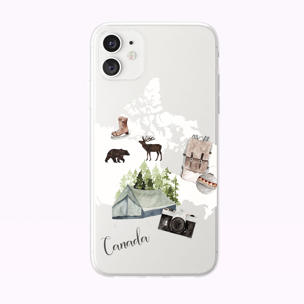I Love Canada iPhone Case from Tiny Quail