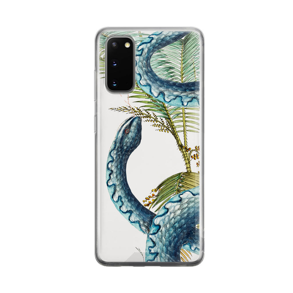 Climbing Snake Clear Samsung Galaxy Phone Case From Tiny Quail