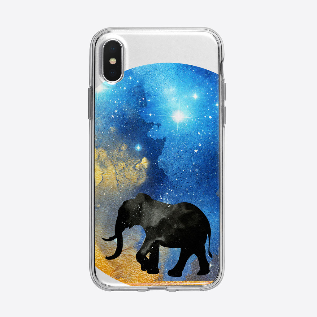 Cosmic Elephant iPhone Case from Tiny Quail