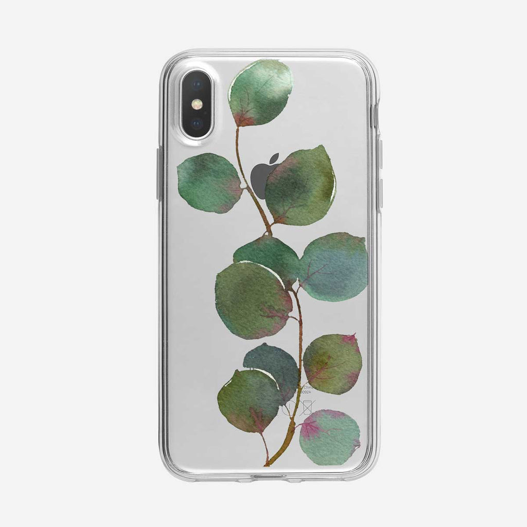 Eucalyptus Branch iPhone Case by Tiny Quail