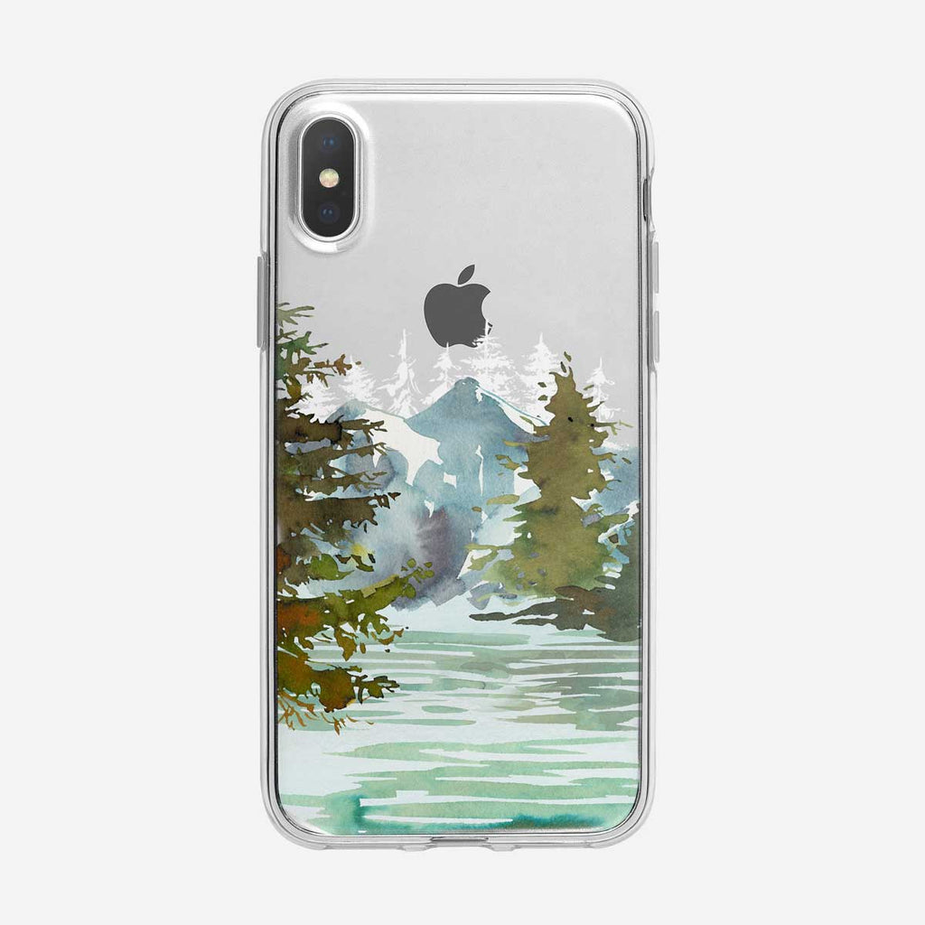 Forest Lake iPhone Case from Tiny Quail