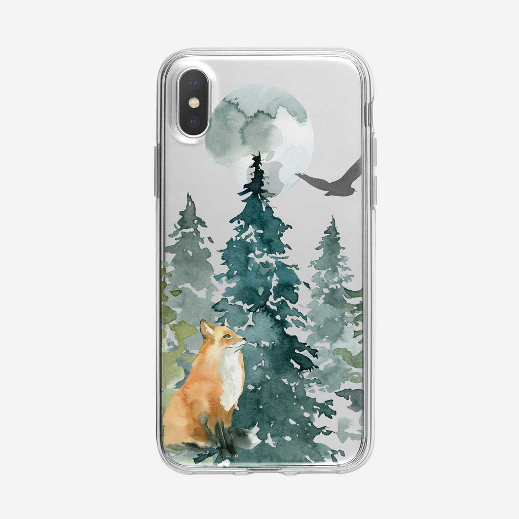 Majestic Forest Fox iPhone Case from Tiny Quail