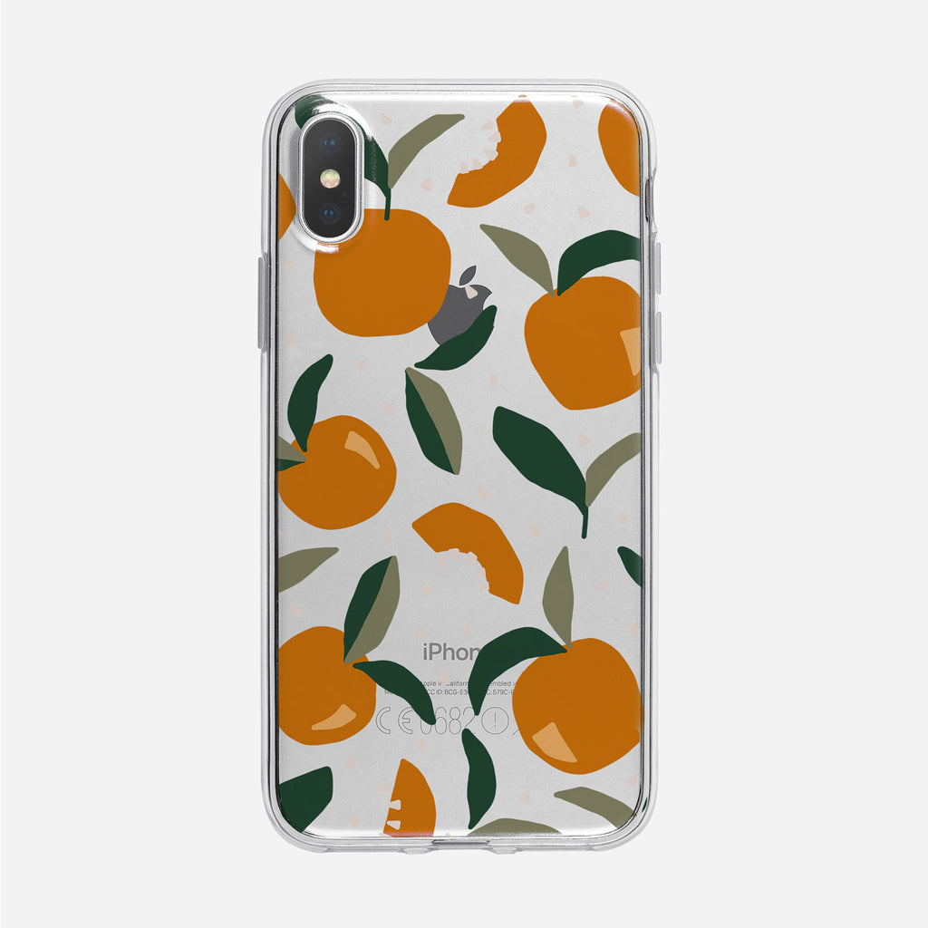 Funky Tuscan Inspired Clear iPhone Case from Tiny Quail