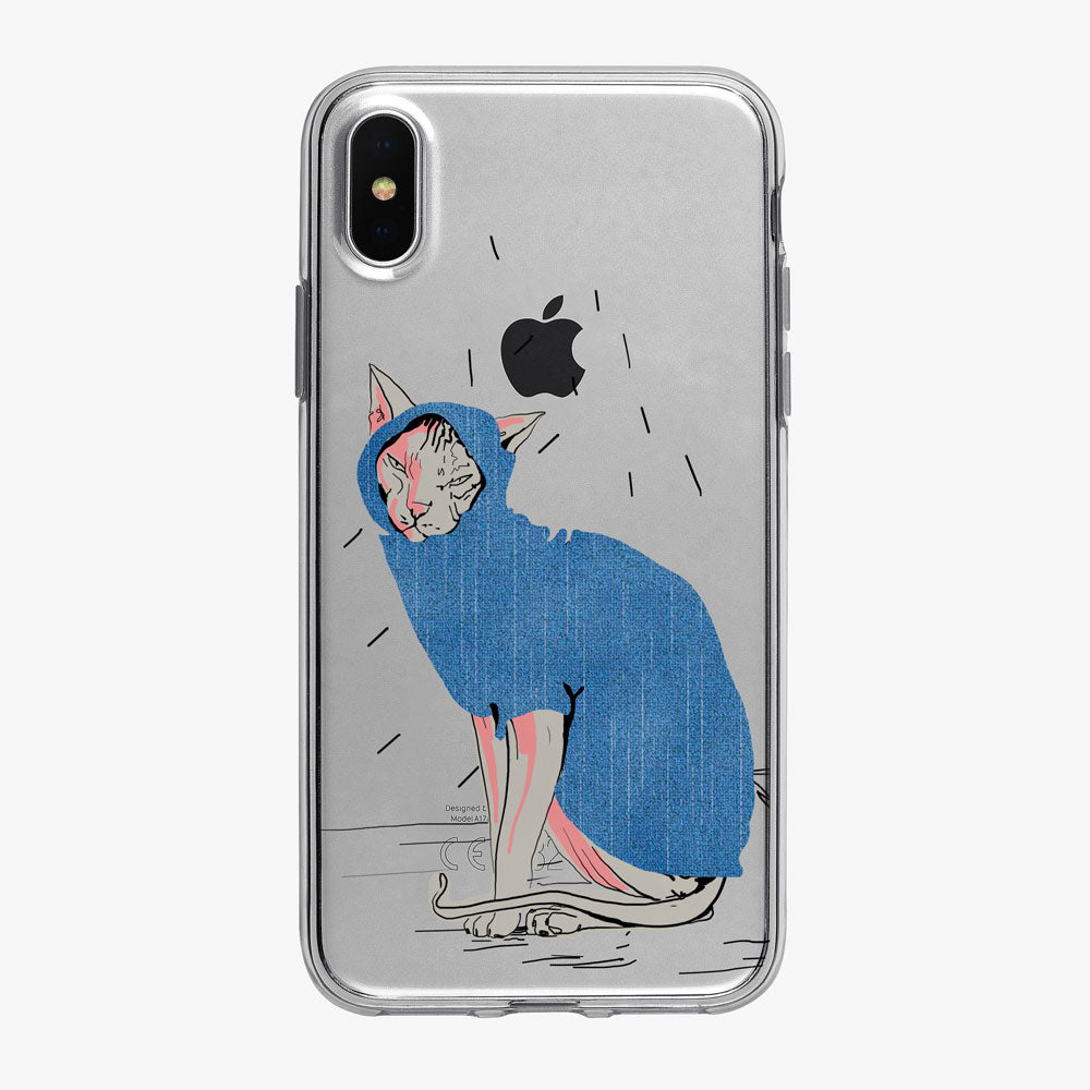 Cat Philosophy Jeans iPhone Case from Tiny Quail