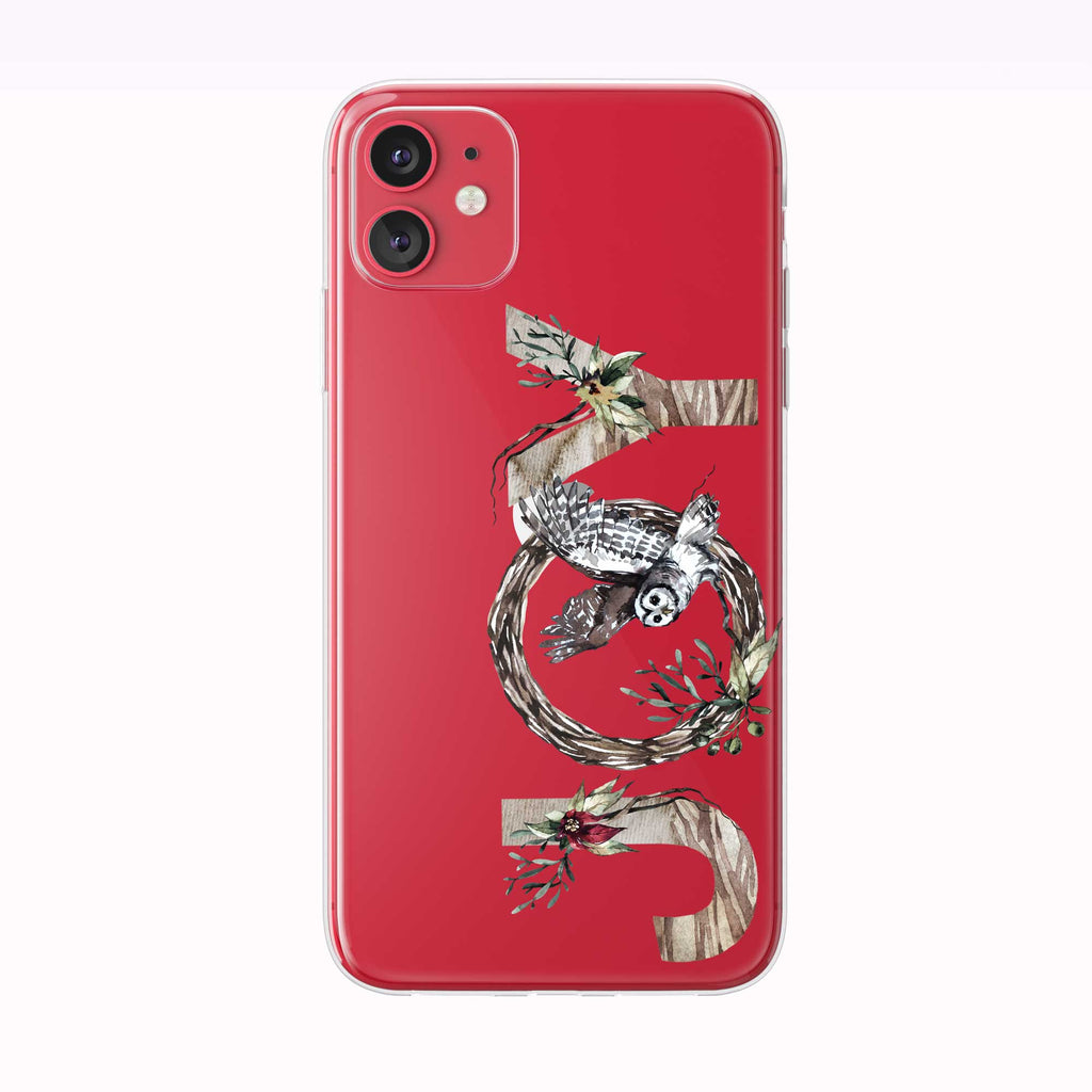 JOY Holiday Nature red iPhone Case from Tiny Quail