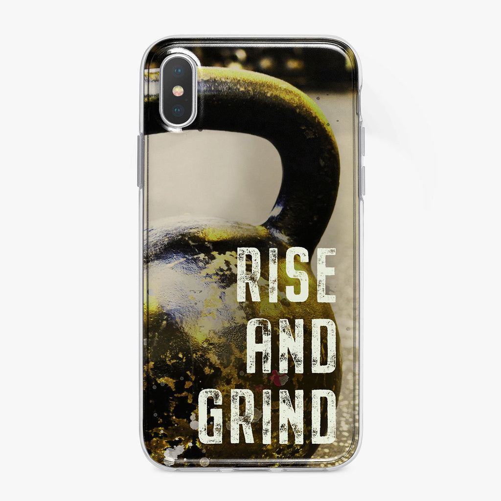 Rise and Grind Fitness Designer iPhone Case From Tiny Quail