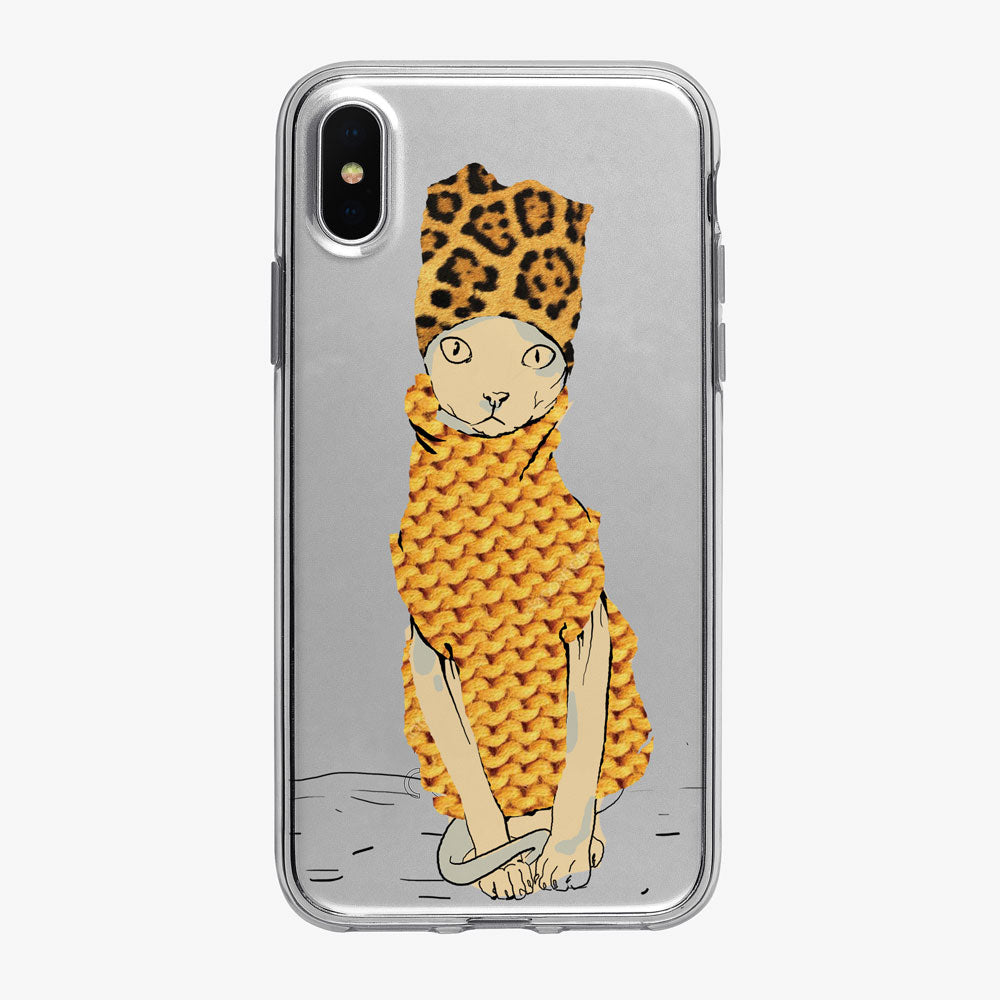 Cat Philosophy Fancy AF iPhone Case from Tiny Quail
