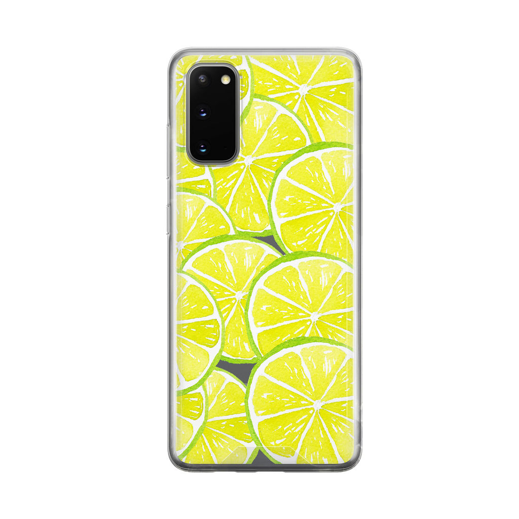 Lime Explosion Samsung Galaxy Phone Case from Tiny Quail