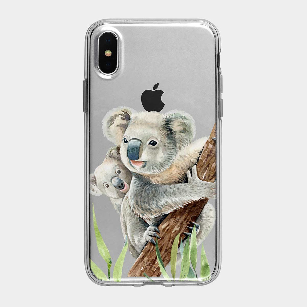 Mom Koala and Joey iPhone Case From Tiny Quail