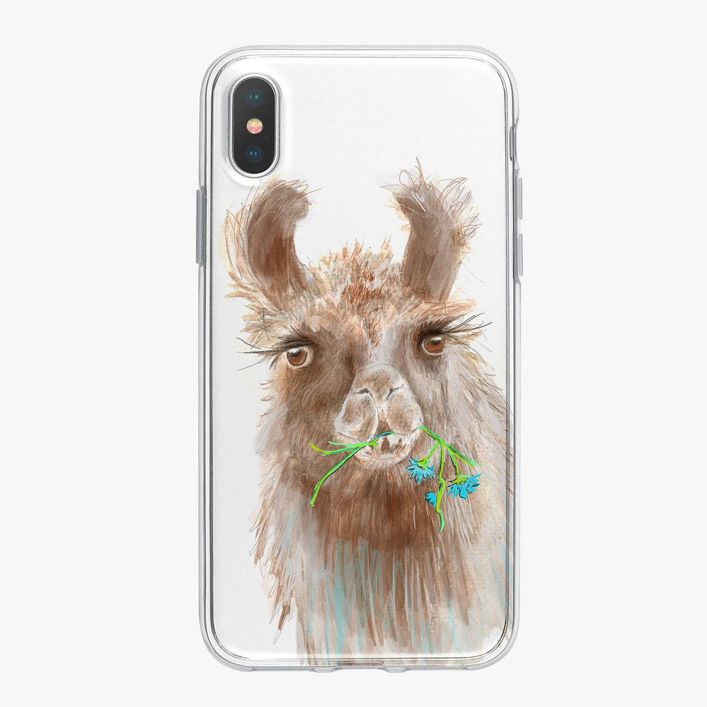 Fancy Llama Designer iPhone Case From Tiny Quail