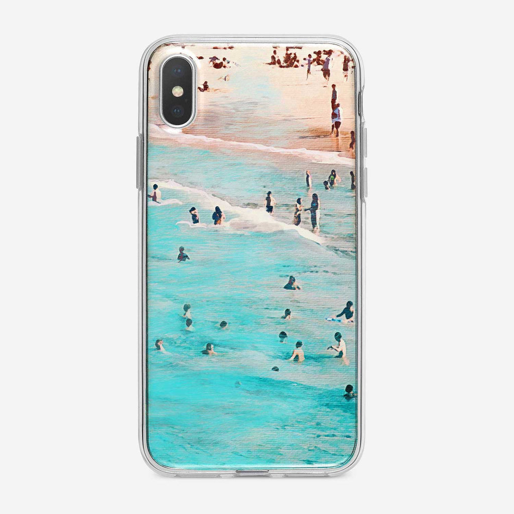 Ocean Beach iPhone Case by Tiny Quail