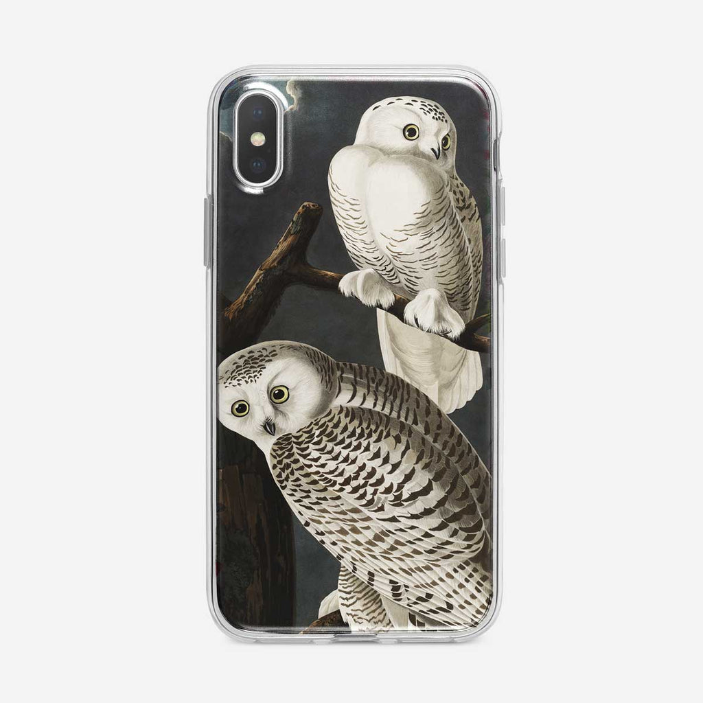 Night Owls Perching iPhone Case from Tiny Quail