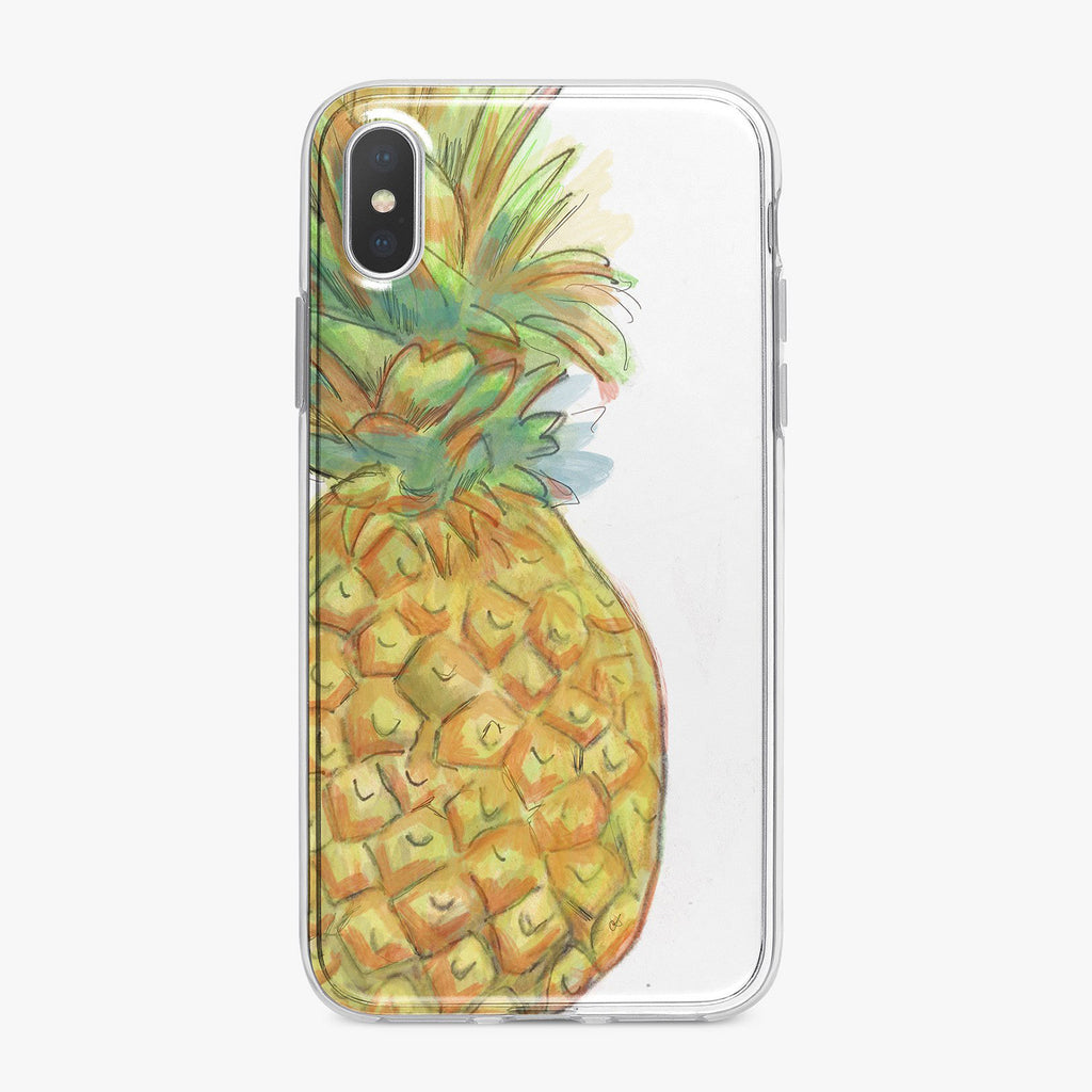 Offset Pineapple iPhone Case From Tiny Quail