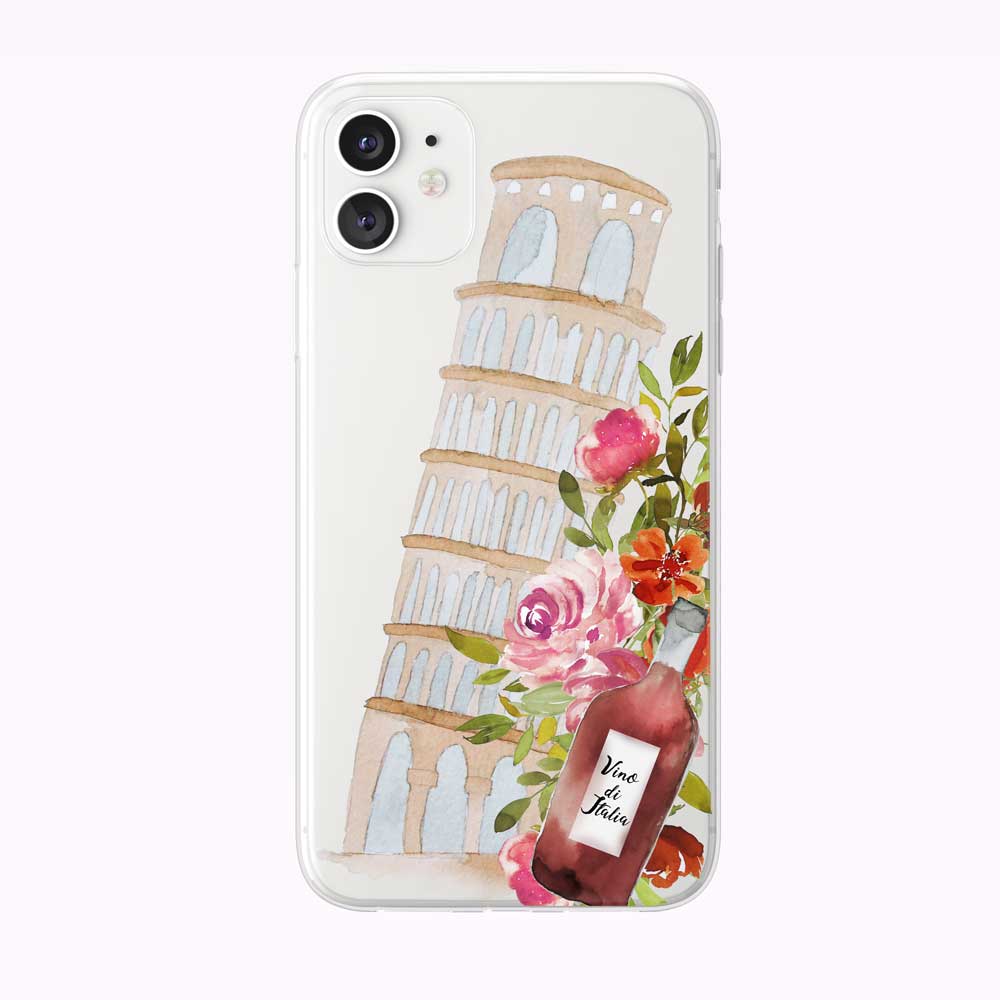 Leaning Tower of Pisa iPhone Case from Tiny Quail
