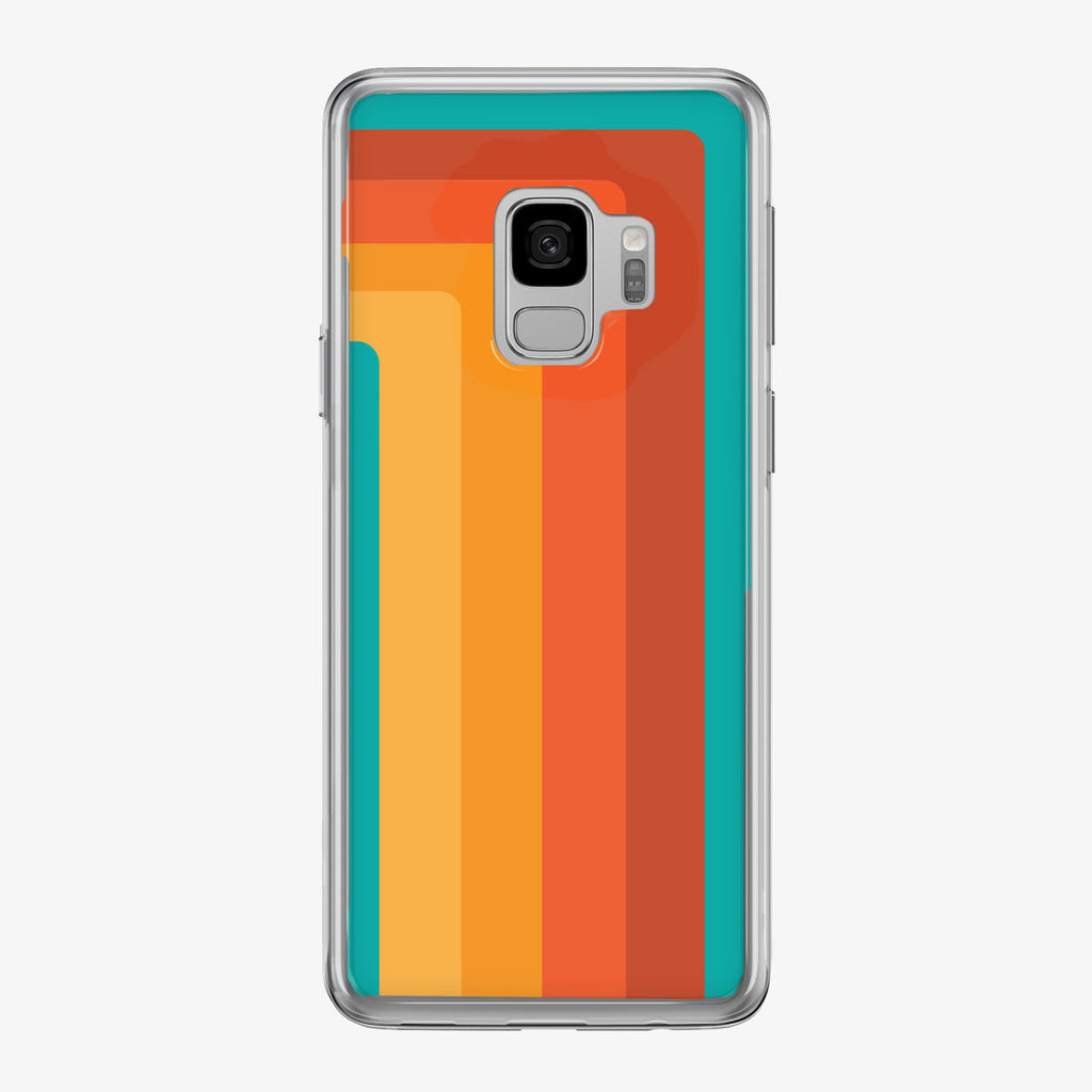 Retro 70's Striped Samsung Galaxy Phone Case from Tiny Quail