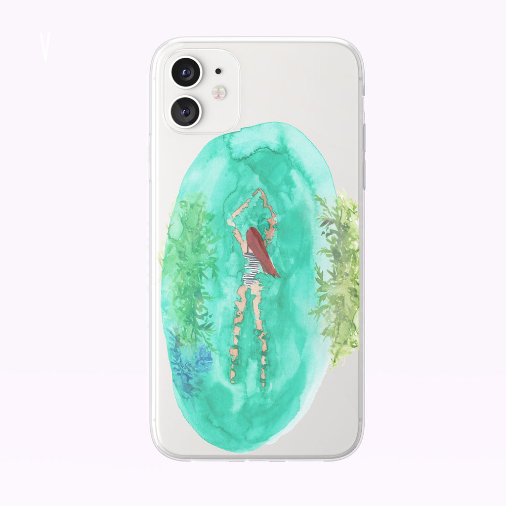 A Summer Swim iPhone Case from Tiny Quail