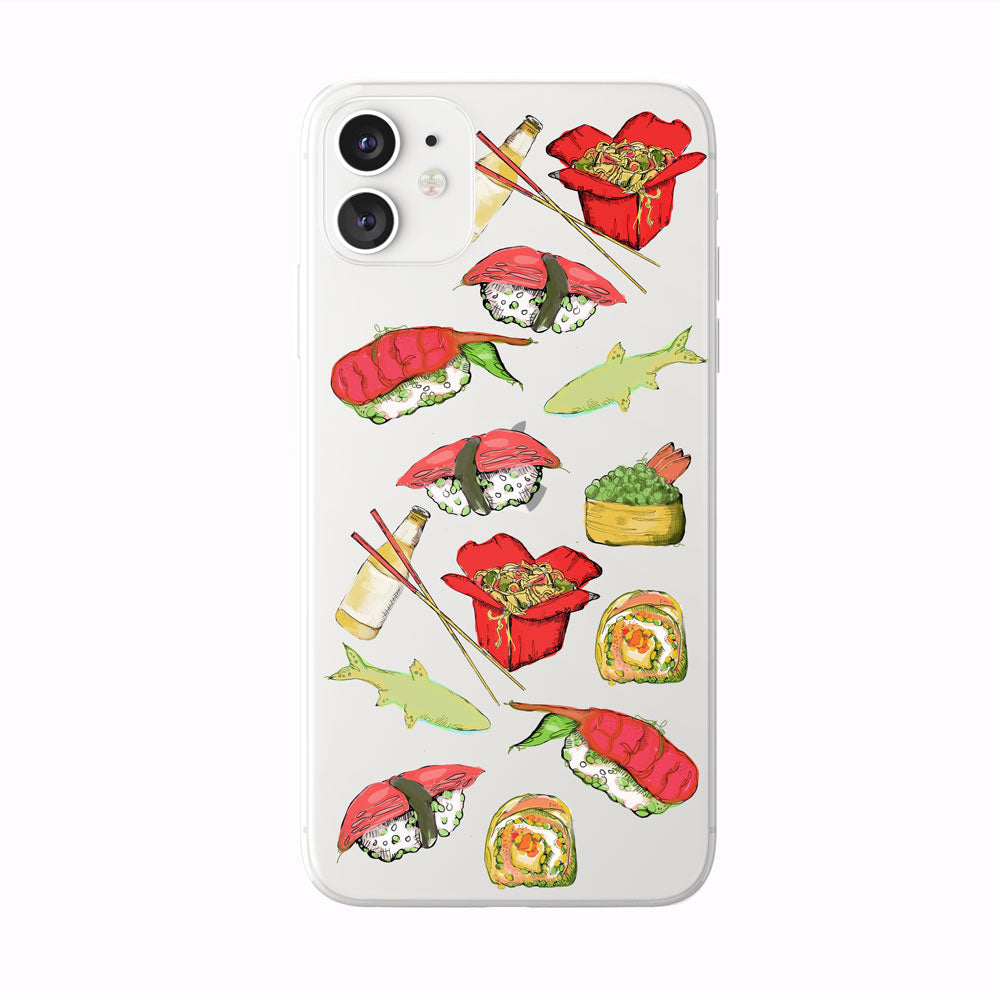 Colorful Sushi Lover iPhone Case from Tiny Quail