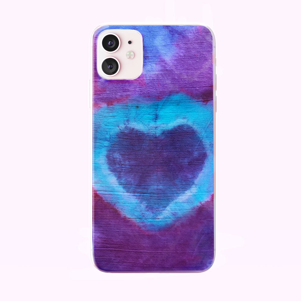 Tie Dye Heart iPhone Case from Tiny Quail