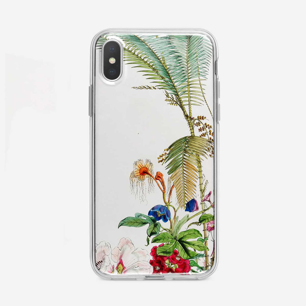 Tropical Floral Mix iPhone Case from Tiny Quail