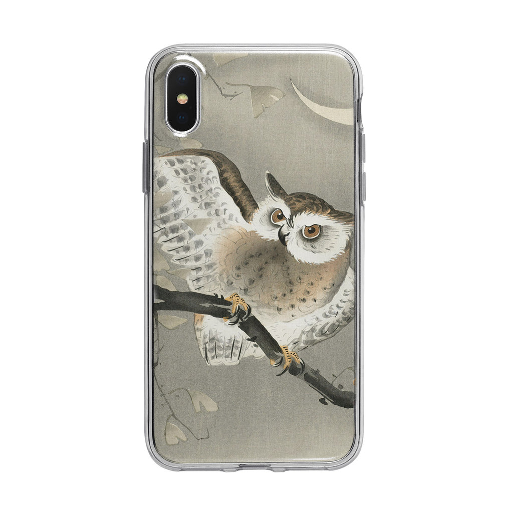 Vintage Nighttime Owl iPhone Case from Tiny Quail
